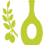 Ícono de aceite de oliva